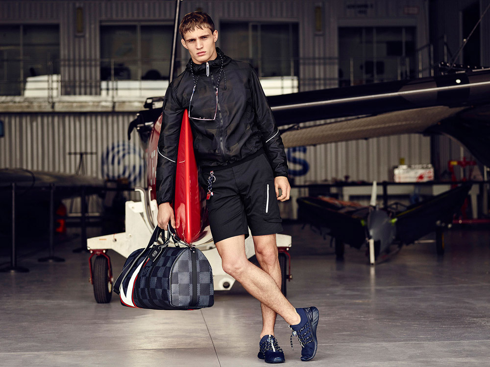 Julian Schneyder Models Louis Vuitton America's Cup Collection 2017