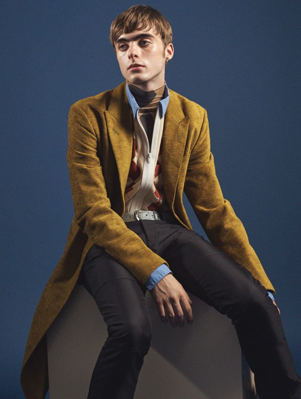 gasolina cortar Pacer Lennon Gallagher Models Fall 2017 Retro Looks for VMAN #38 Issue