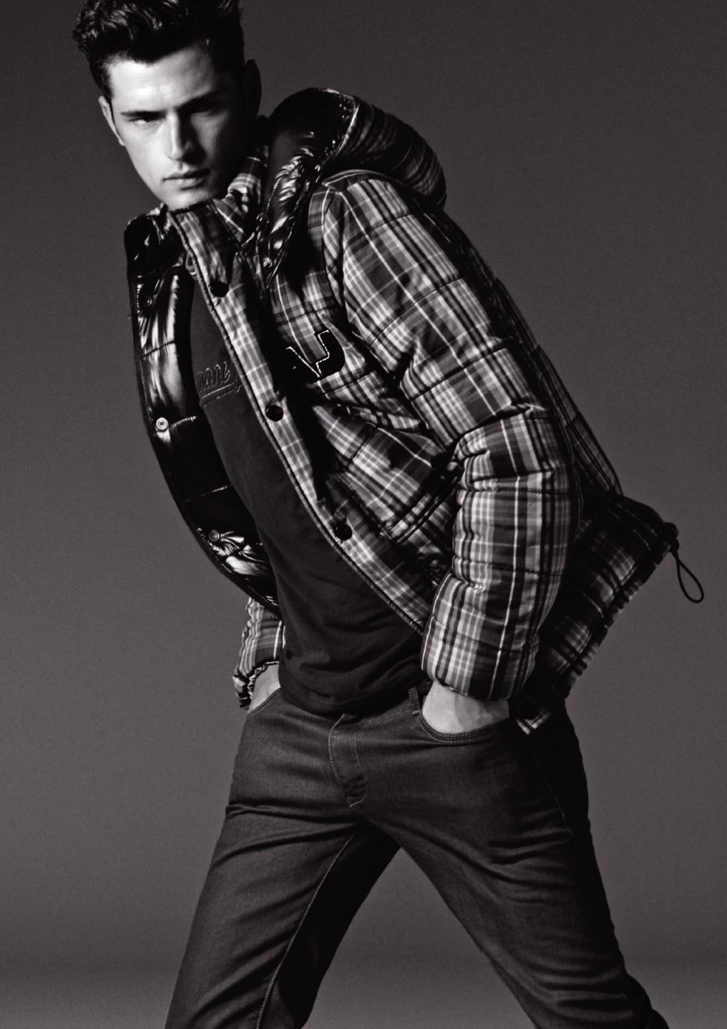 Sean O'Pry for Armani Jeans Fall Winter 2012.13