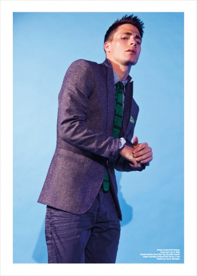Colton Haynes by Gomillion & Leupold for Carbon Copy