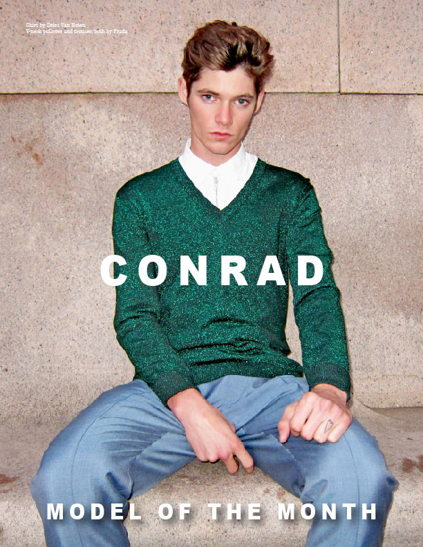 Male Model Conrad Leadley by John Tan for Carbon Copy