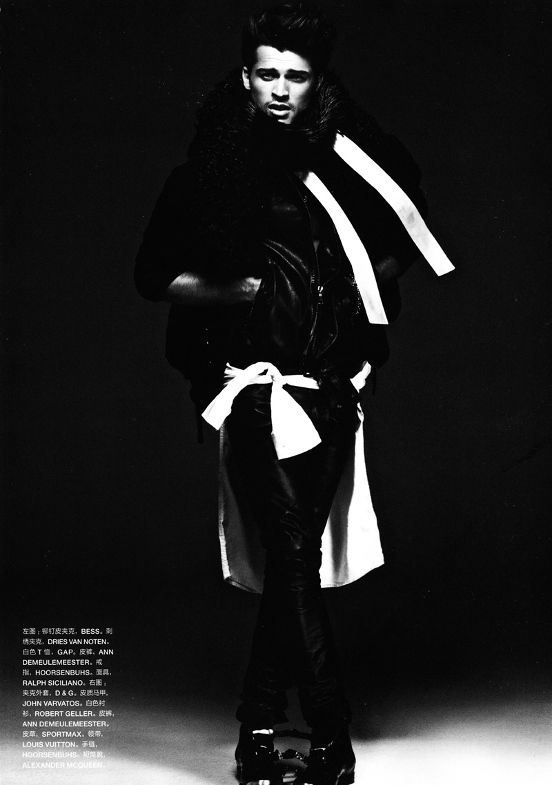 Romulo Pires for Numero Homme China