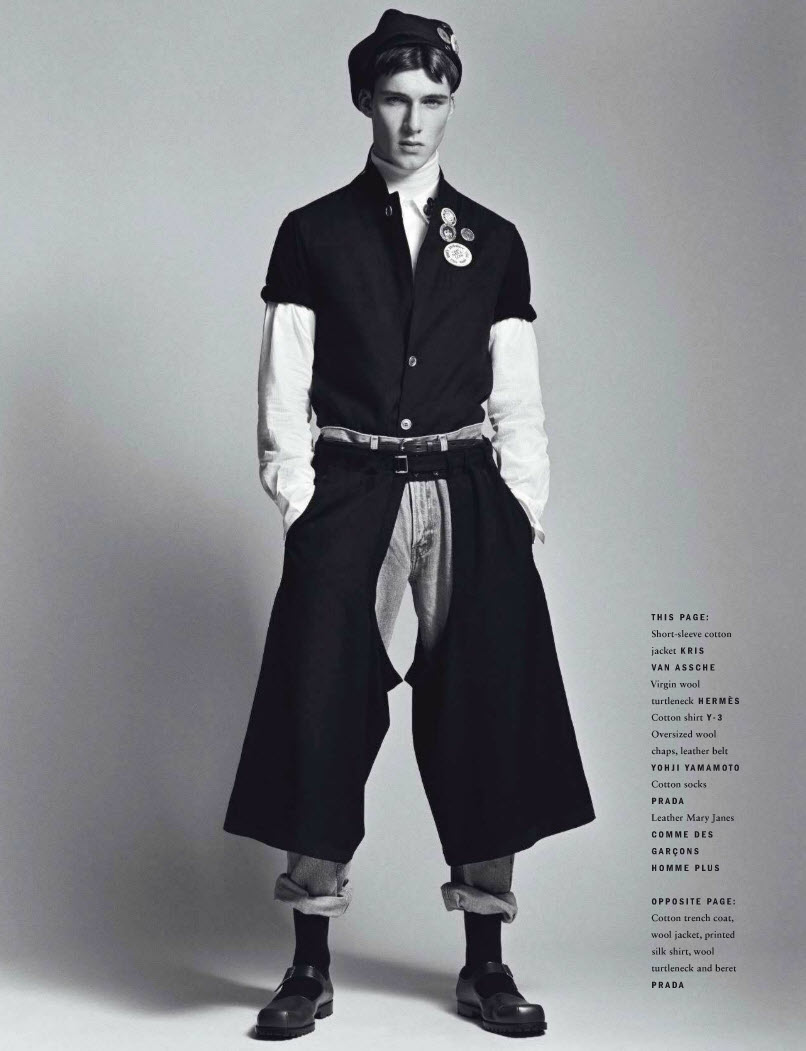 Johnny George for Vogue Hommes International