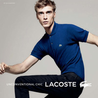 model lacoste