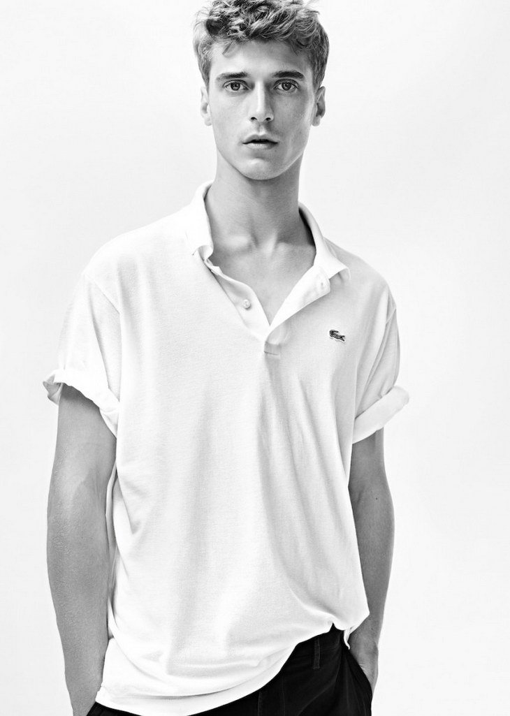 model lacoste