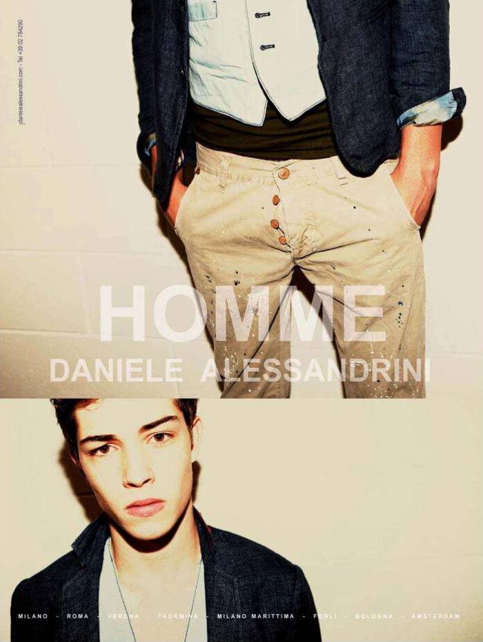 Francisco Lachowski for Daniele Alessandrini Homme