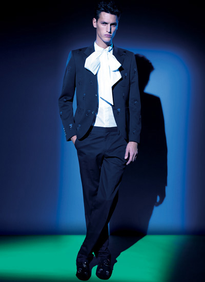 Mathias Bergh for John Richmond Spring Summer 2012