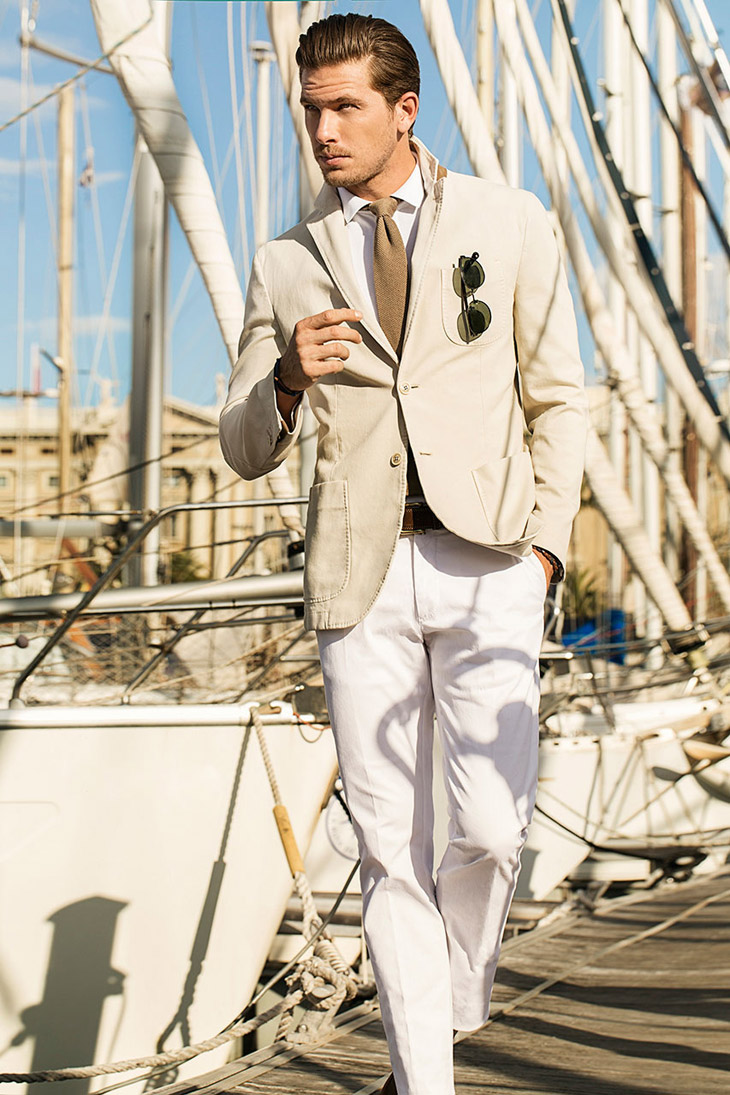 Adam Senn for Massimo Dutti June 2013 Lookbook