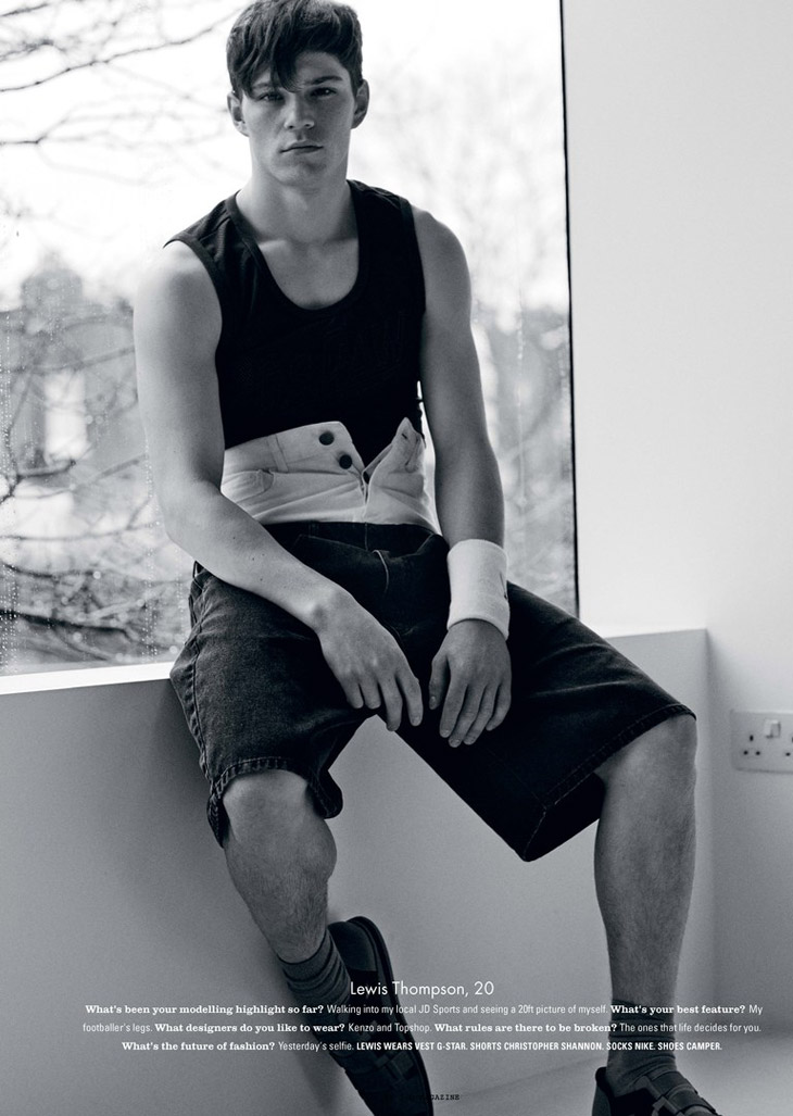 Fresh Faces by Bruno Staub for i-D Magazine