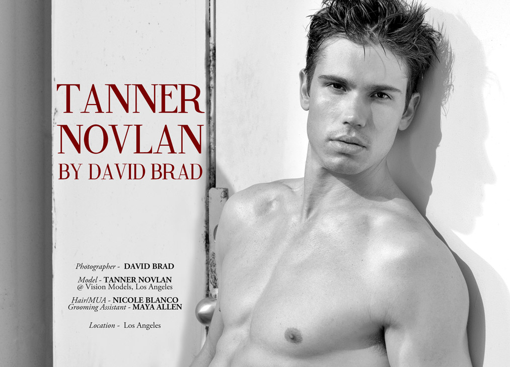 Tanner Novlan at Vision Models by David Brad.