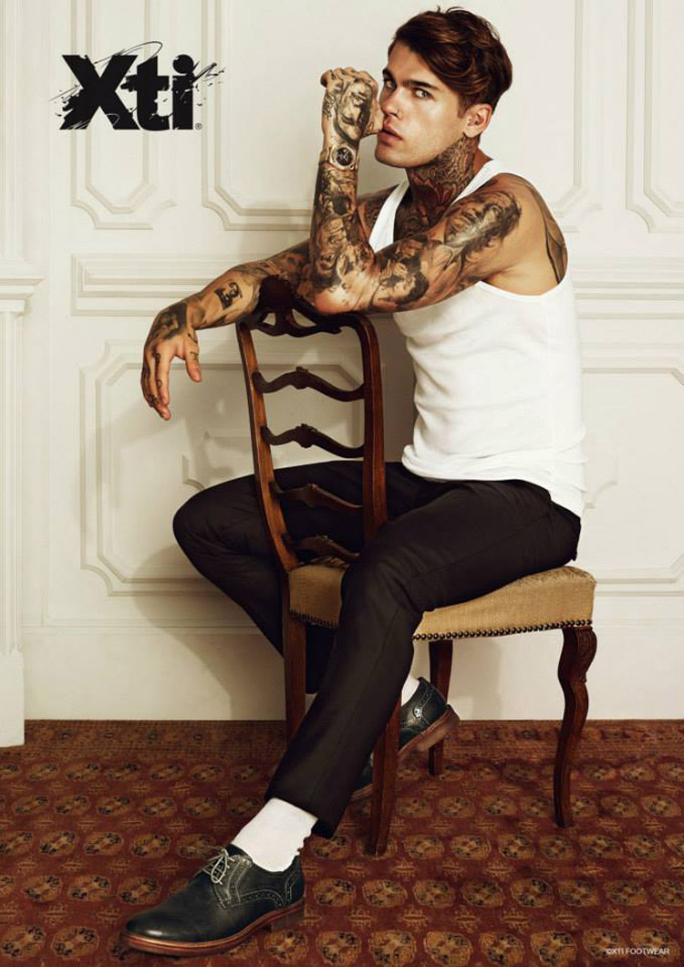 Stephen James for Xti Fall Winter 2014.15