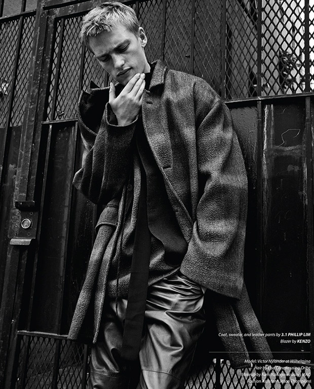 Victor Nylander by Kevin Sinclair for Essential Homme