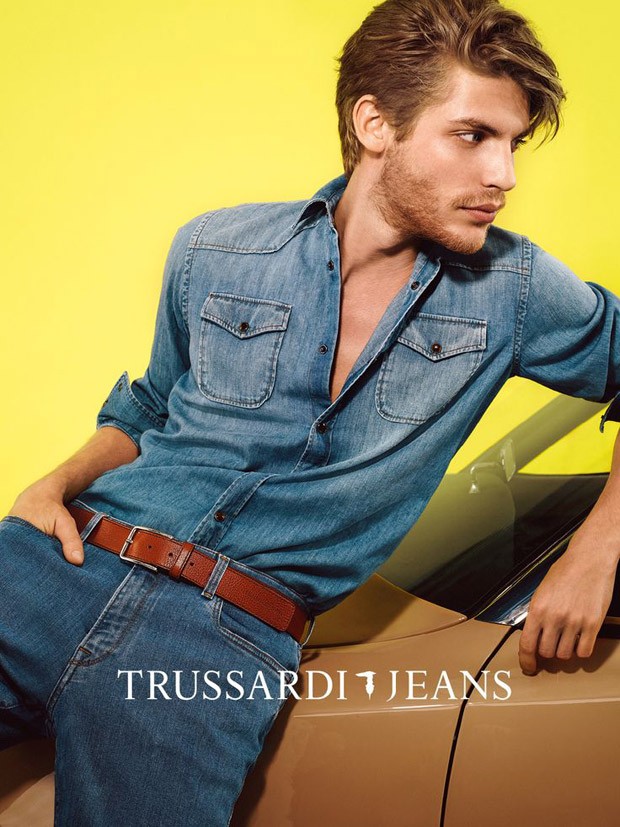 Baptiste Radufe for Trussardi Jeans Spring Summer 2015