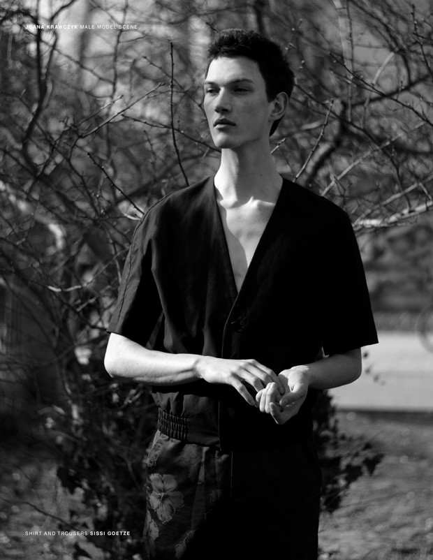 Lukas Ziegiele by Joana Krawczyk for Male Model Scene