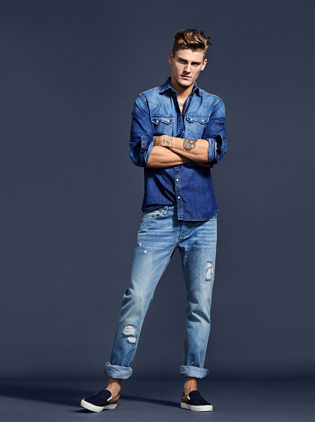 Mikkel Jensen for Mango Men Denim Spring 2015