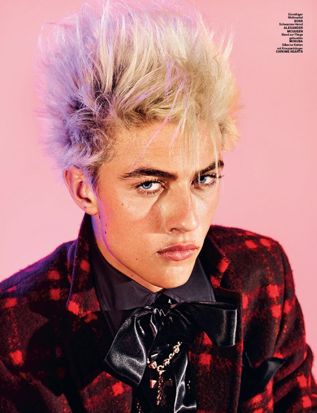 Lucky Blue Smith for Numero Homme Germany