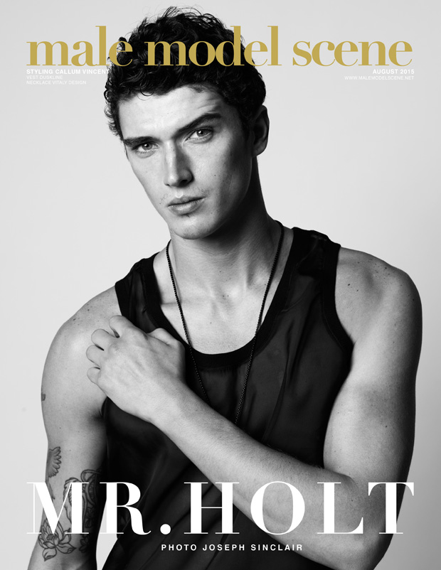 Matthew Holt by Joseph Sinclair for MALE MODEL SCENE + EXCLUSIVE Interview