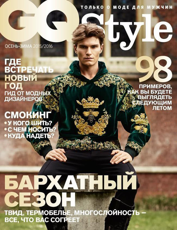 Oliver Cheshire for GQ Style Russia by Arnaldo Anaya Lucca