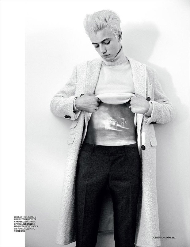 Lucky Blue Smith for GQ Russia by Doug Inglish
