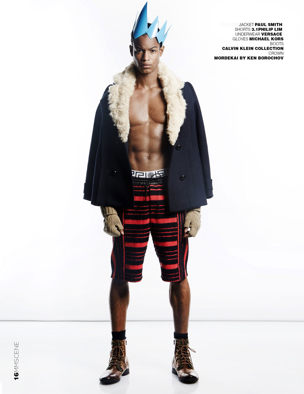 Conrad Bromfield for MMSCENE January 2016 Cover Story - Male Model Scene