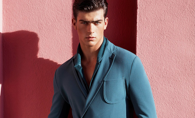 Supermodel Jason Morgan for GQ Portugal by Branislav Simoncik
