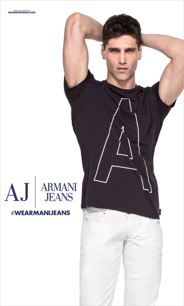 Fabio Mancini for Armani Jeans Spring Summer 2016