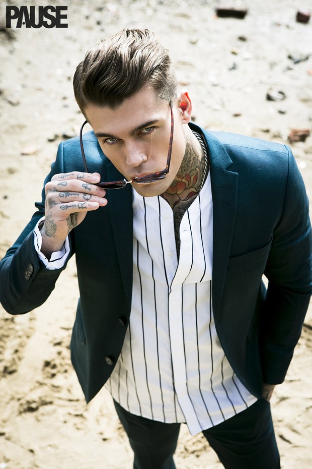 Stephen James for Pause Magazine by Benjamin Glean