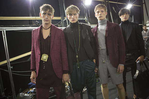 #MFW Daks SS17 Menswear Backstage - MM Scene : Male Model Portfolios ...