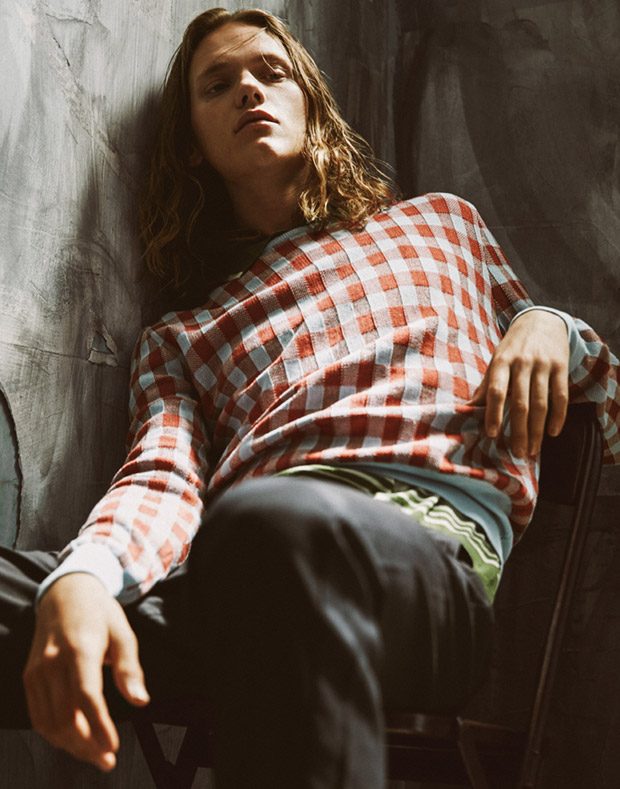 Ryan Keating Poses in Orley for Interview Magazine