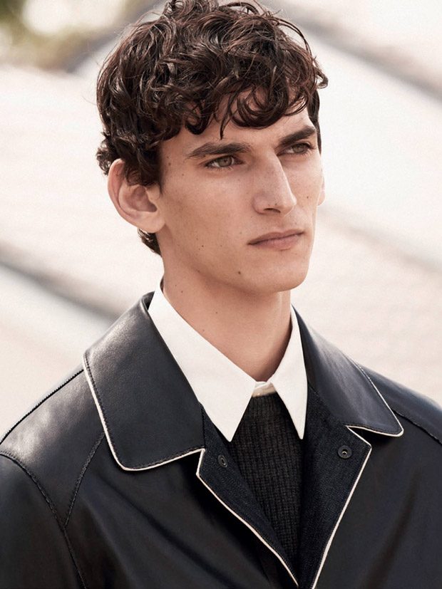 Thibaud Charon Models Fall 2016 Looks for Les Echos Week-end Magazine