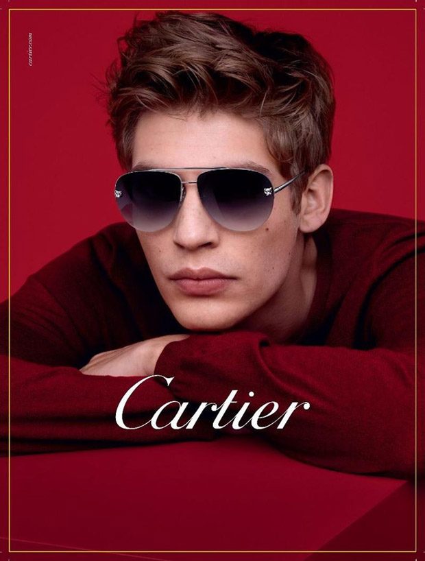 Baptiste Radufe Stars in Cartier Fall Winter 2016 Eyewear Campaign
