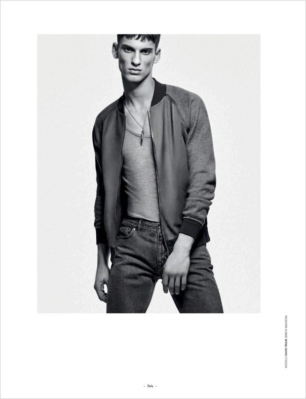 David Trulik Models Louis Vuitton for L'Officiel Spain