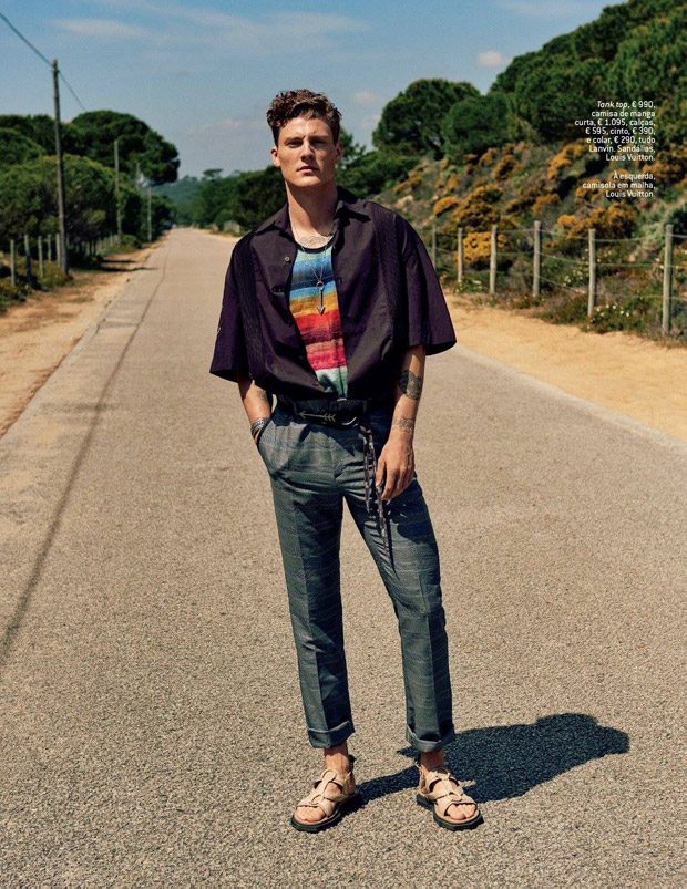 Off Duty: Mikkel Jensen Stars in GQ Portugal May 2017 Issue