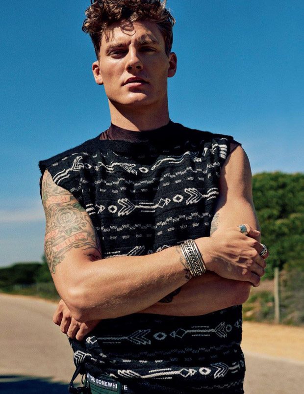 Off Duty: Mikkel Jensen Stars in GQ Portugal May 2017 Issue