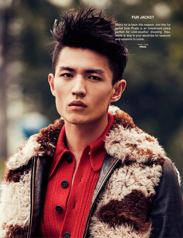 Evan Fang Models Fall Essentials for MMSCENE Magazine #16 Issue