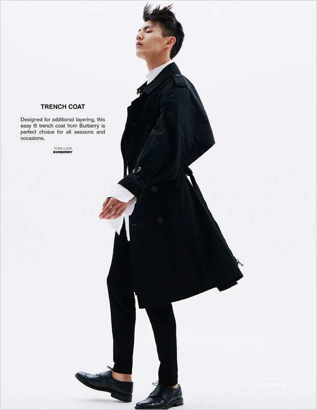 Evan Fang Models Fall Essentials for MMSCENE Magazine #16 Issue