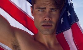 SUPERMODEL GARRETT NEFF FOR MMSCENE JULY 2017 ISSUE
