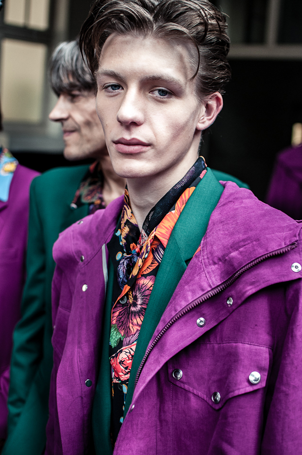 PFW Backstage: PAUL SMITH Spring Summer 2018