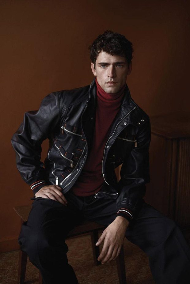 Supermodel Sean O'Pry Models Fall 2017 Looks for GQ Style Taiwan