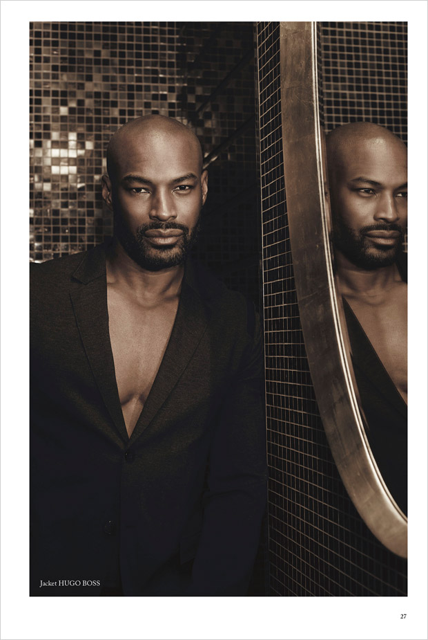 Tyson Beckford Stars in Glass Men Magazine Fall 2017 Cover Story