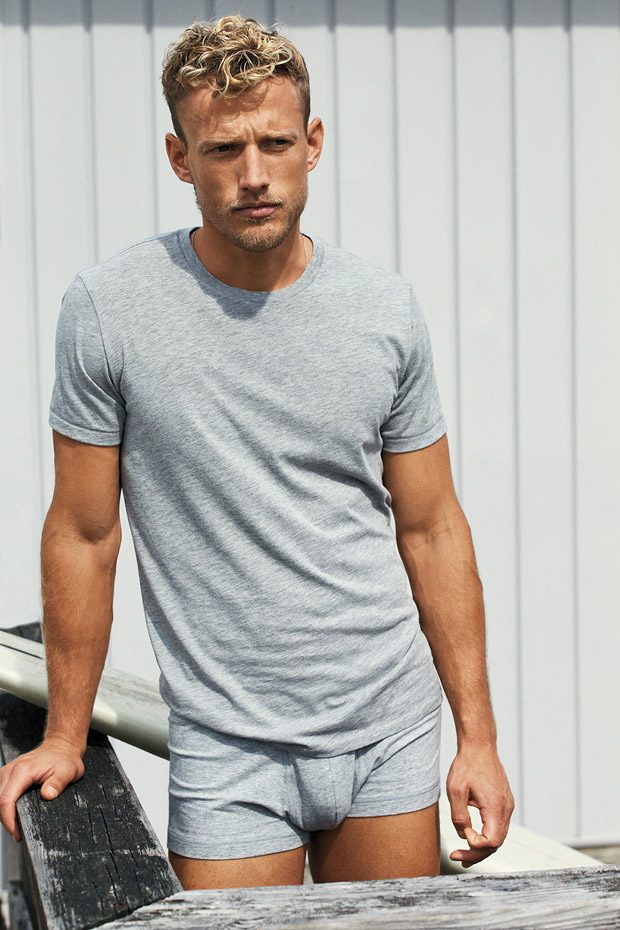 Blaine Cook Models Bonobos Underwear Fall Winter 2017.18 Collection