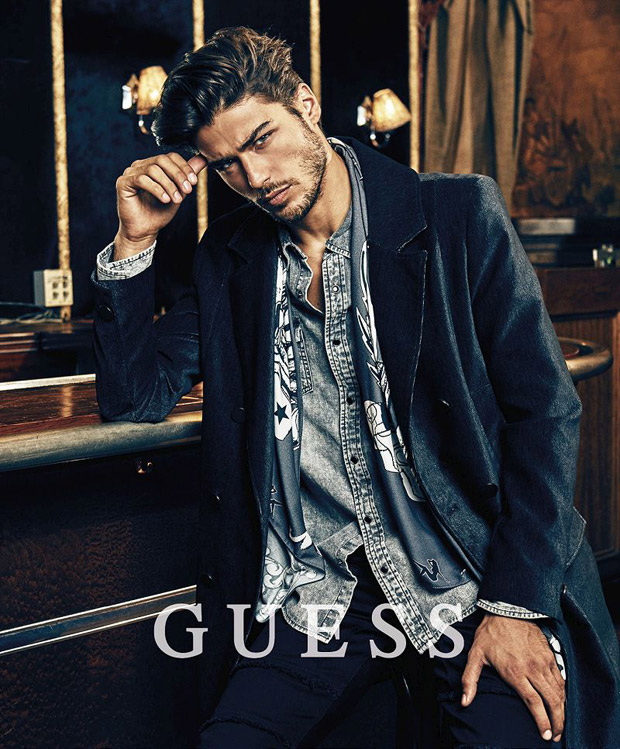 Alessandro Dellisola is the Face of Guess Holiday 2017 Collection