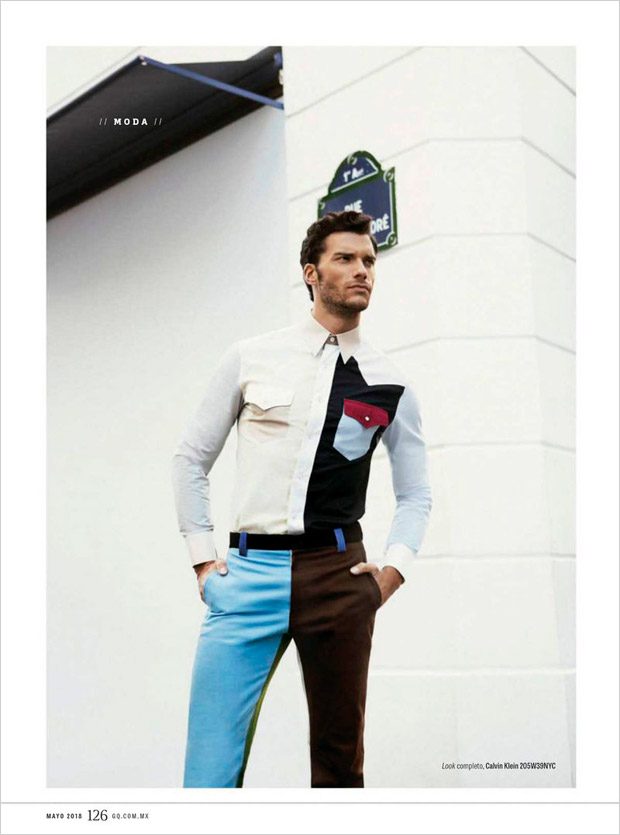 Parisian Code: Aurelien Muller Stars in GQ Mexico Magazine