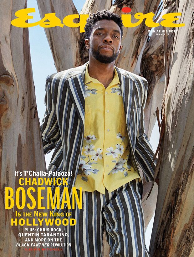 Chadwick Boseman Stars in the Cover Story of Esquire Magazine Summer ...