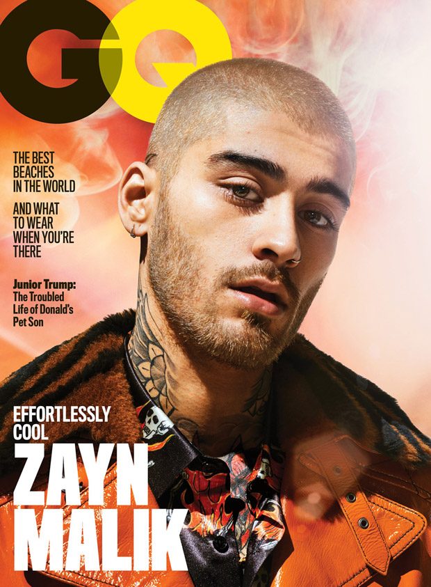 Effortlessly Cool: Zayn Malik Stars in the Cover Story of GQ Magazine