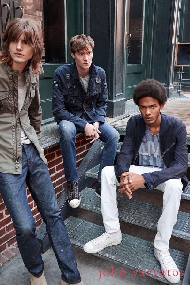 John Varvatos Pre-Fall 2018 by Mark Andrew and Manolo Campion