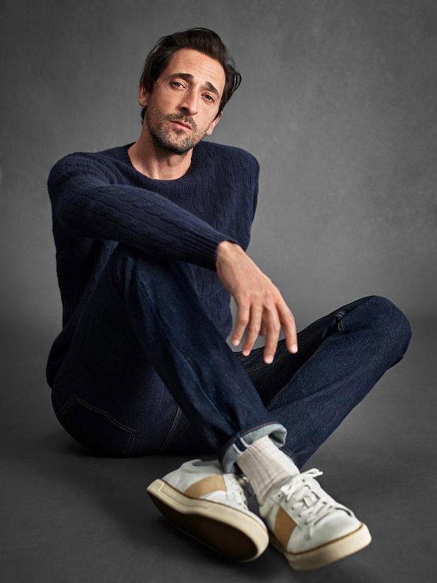 Adrien Brody Models Mango Man 10th Anniversary Capsule Collection