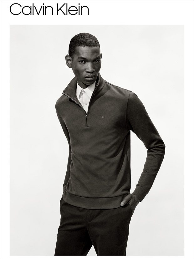 Dominic Augustin Models Calvin Klein Essentials FW18.19 Collection