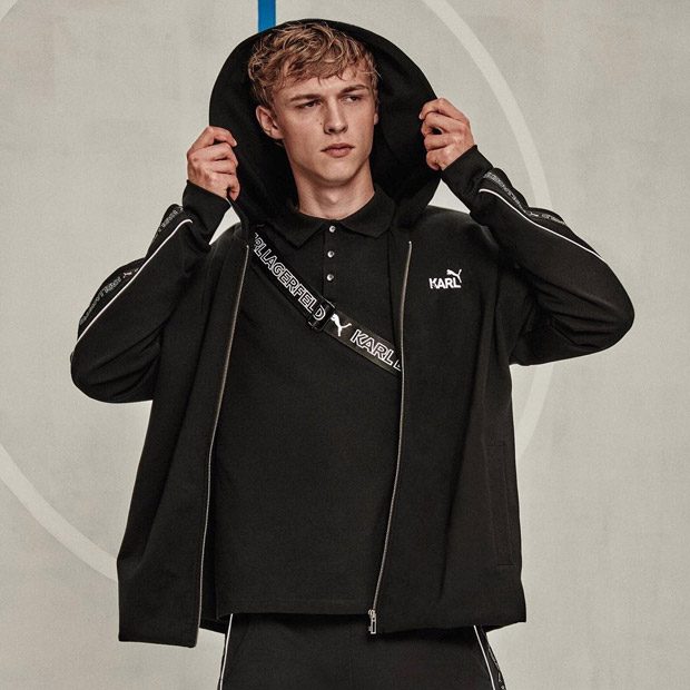 Max Barczak is the Face of Karl Lagerfeld x Puma Capsule Collection