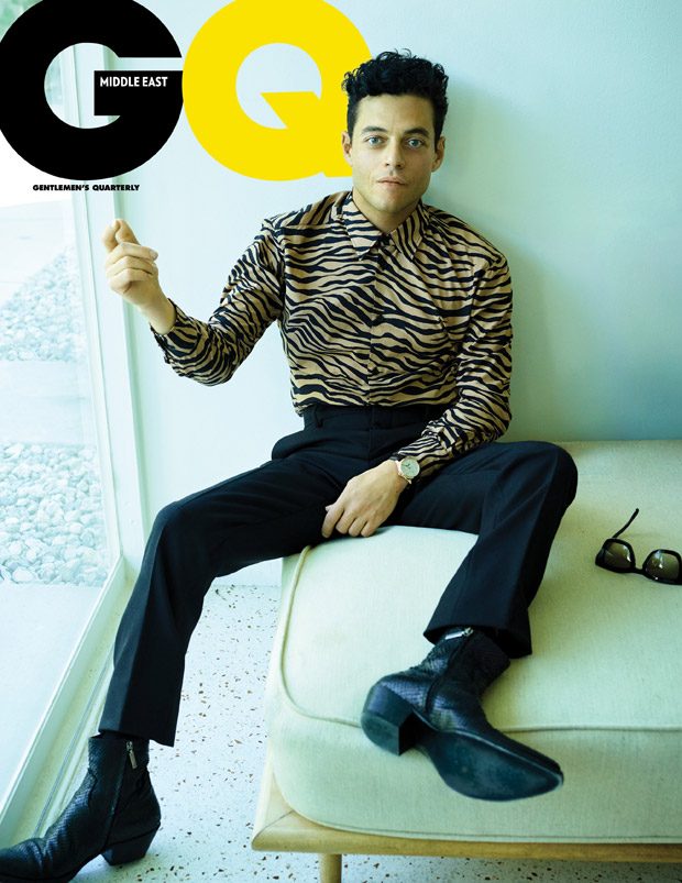 Rami Malek Stars in the Cover Story of GQ Middle East First Issue